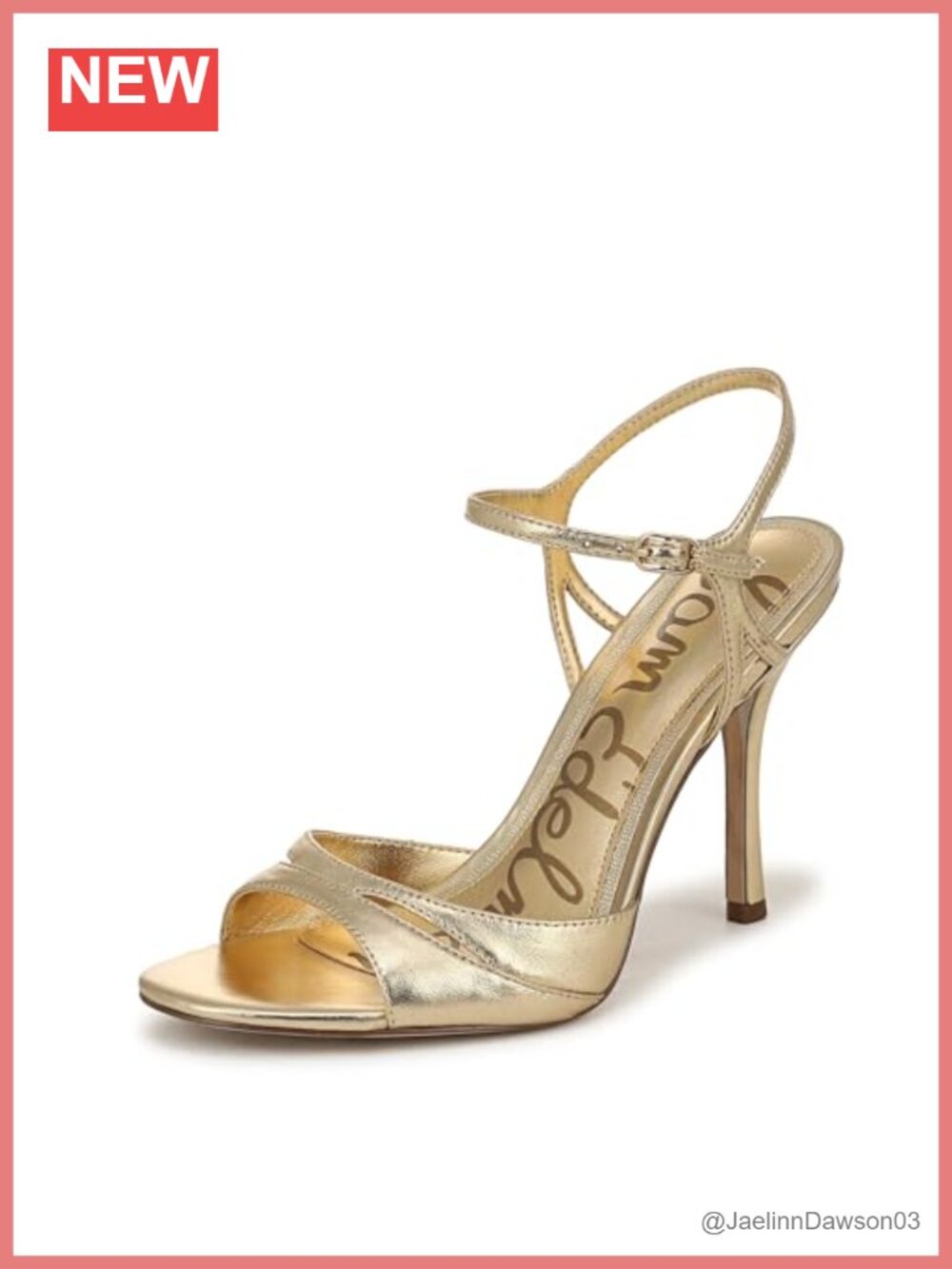 Women's Heeled Sandals Stiletto Heel Ankle Strap Leather
